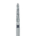 Tapered Torpedo Diamond Bur, 1.6mm Ø, Super Coarse, FG - 878H-016-FG - Avtec Dental