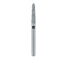 Single-Use Diamond Bur, Sterile, 25 Pack, 1.8mm Ø, Torpedo, Tapered, 8mm Working Length, Super Coarse, FG - 1718.8C - Avtec Dental