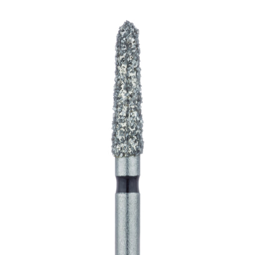 Tapered Torpedo Diamond Bur, 2.1mm Ø, Super Coarse, FG - 878H-021-FG - Avtec Dental