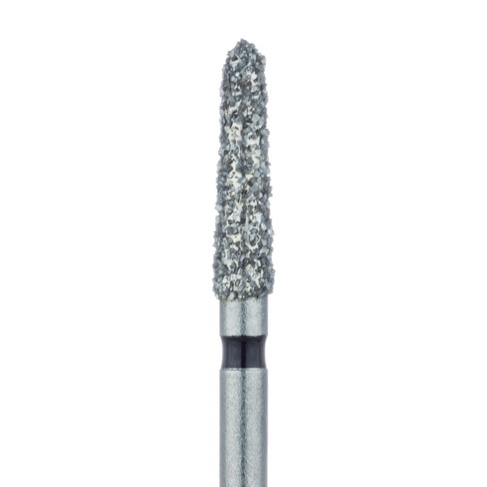 Tapered Torpedo Diamond Bur, 2.1mm Ø, Super Coarse, FG - 878H-021-FG - Avtec Dental