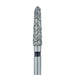 Tapered Torpedo Diamond Bur, 2.1mm Ø, Super Coarse, FG - 878H-021-FG - Avtec Dental