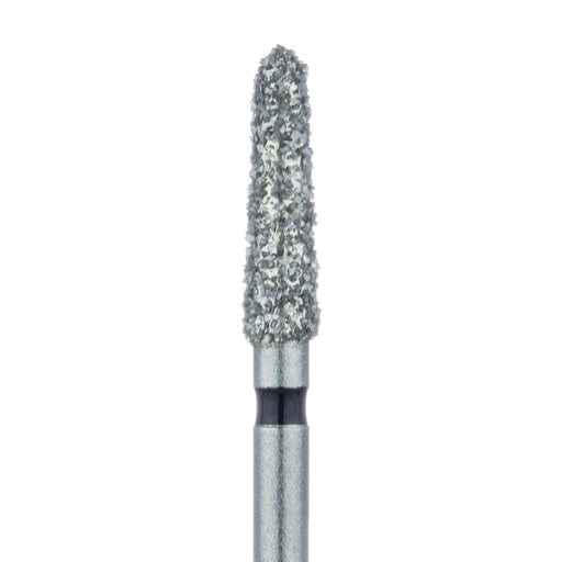 Tapered Torpedo Diamond Bur, 2.3mm Ø, Super Coarse, FG - 878H-023-FG - Avtec Dental