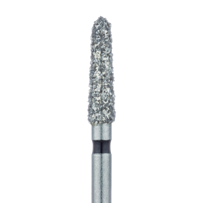 Tapered Torpedo Diamond Bur, 2.3mm Ø, Super Coarse, FG - 878H-023-FG - Avtec Dental