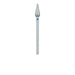 Long Tapered Torpedo Diamond Bur, 4.7mm Ø, Medium, HP - 879-047-HP - Avtec Dental