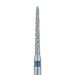 Long Tapered Torpedo Diamond Bur, 1.2mm Ø, Medium, FG - 879-012-FG - Avtec Dental