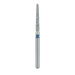 Single-Use Diamond Bur, Sterile, 25 Pack, 1.4mm Ø, Torpedo, Tapered, 10mm Working Length, Medium, FG - 1714.10M - Avtec Dental