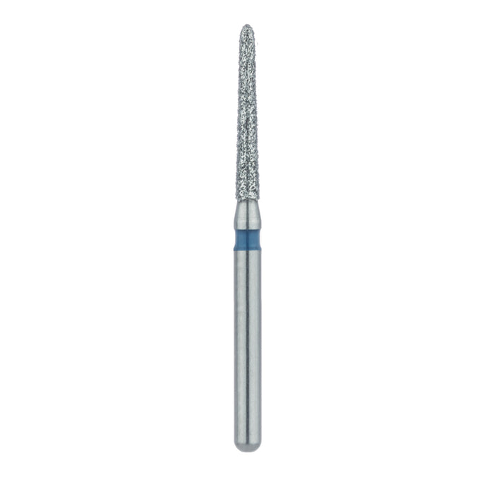 Long Tapered Torpedo Diamond Bur, 1.4mm Ø, Medium, FG - 879-014-FG - Avtec Dental