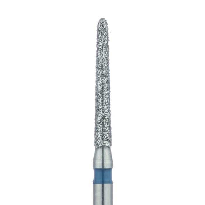 Long Tapered Torpedo Diamond Bur, 1.4mm Ø, Medium, FG - 879-014-FG - Avtec Dental