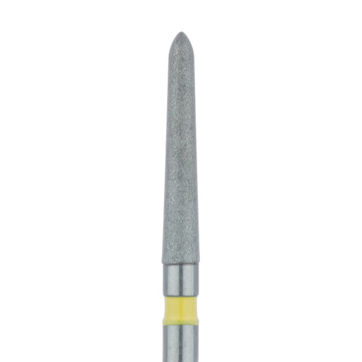Long Tapered Torpedo Diamond Bur, 1.6mm Ø, Extra Fine, FG - 879C-016-FG - Avtec Dental