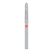 Long Tapered Torpedo Diamond Bur, 1.8mm Ø, Fine, FG - 879F-018-FG - Avtec Dental