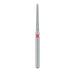 Long Tapered Torpedo Diamond Bur, 1.2mm Ø, Fine, FG - 879F-012-FG - Avtec Dental