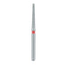 Long Tapered Torpedo Diamond Bur, 1.4mm Ø, Fine, FG - 879F-014-FG - Avtec Dental