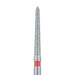 Long Tapered Torpedo Diamond Bur, 1.4mm Ø, Fine, FG - 879F-014-FG - Avtec Dental