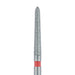 Long Tapered Torpedo Diamond Bur, 1.6mm Ø, Fine, FG - 879F-016-FG - Avtec Dental