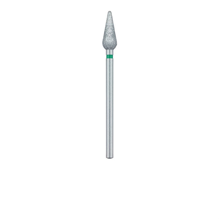 Long Tapered Torpedo Diamond Bur, Shoulder, 4.7mm Ø, Coarse, HP - 879G-047-HP - Avtec Dental