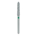 Long Tapered Torpedo Diamond Bur, Shoulder, 2.1mm Ø, Coarse, FG - 879G-021-FG - Avtec Dental