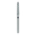 Long Tapered Torpedo Diamond Bur, Shoulder, 2.1mm Ø, Super Coarse, FG - 879H-021-FG - Avtec Dental