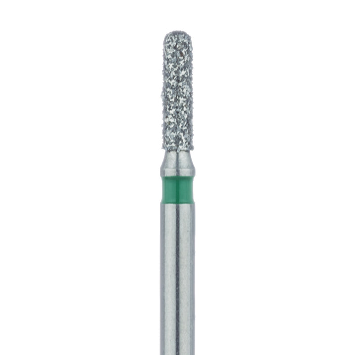 Round End Cylinder Diamond Bur, 1.4mm Ø, Coarse, FG - 880G-014-FG - Avtec Dental