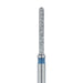 Round End Cylinder Diamond Bur, 1mm Ø, Medium, FG - 881-010-FG - Avtec Dental