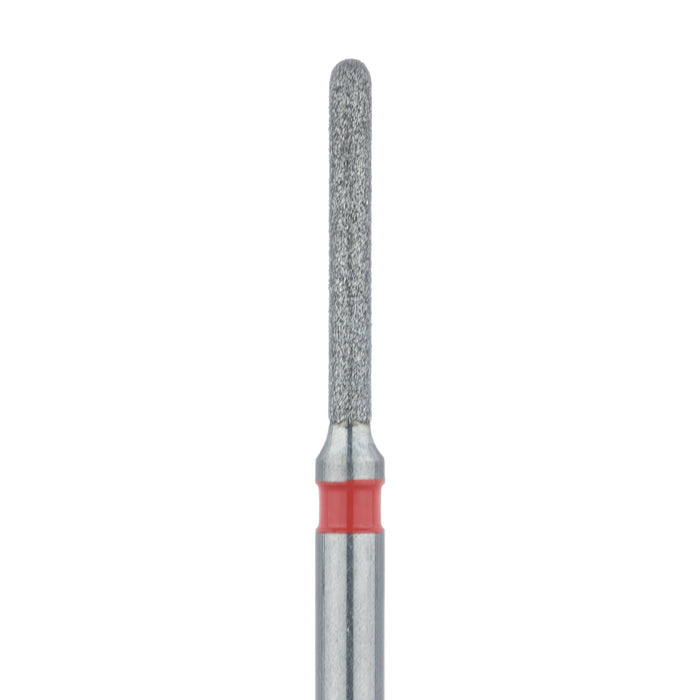 Round End Cylinder Diamond Bur, 1mm Ø, Fine, FG - 881F-010-FG - Avtec Dental