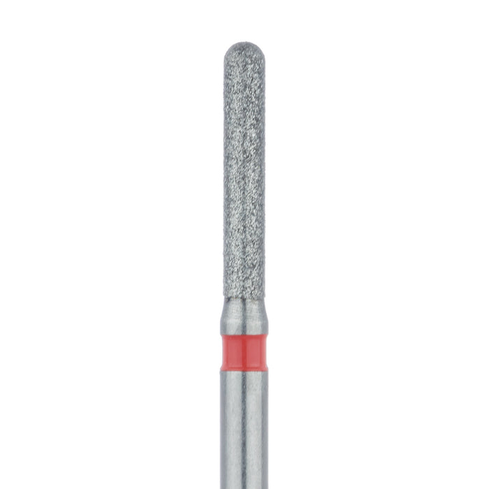 Round End Cylinder Diamond Bur, 1.4mm Ø, Fine, FG - 881F-014-FG - Avtec Dental