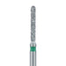 Round End Cylinder Diamond Bur, 1.2mm Ø, Coarse, FG - 881G-012-FG - Avtec Dental