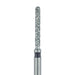 Round End Cylinder Diamond Bur, 1.2mm Ø, Super Coarse, FG - 881H-012-FG - Avtec Dental