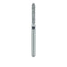 Single-Use Diamond Bur, Sterile, 25 Pack, 1.4mm Ø, Cylinder, Round End, 8mm Working Length, Super Coarse, FG - 1214.8C - Avtec Dental