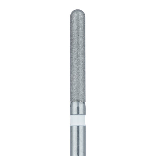 Zirconia Diamond Bur, 0 Degree Long Round End Cylinder, 1.7mm Ø, Ultra Fine, FG - 881Z1-017-FG - Avtec Dental