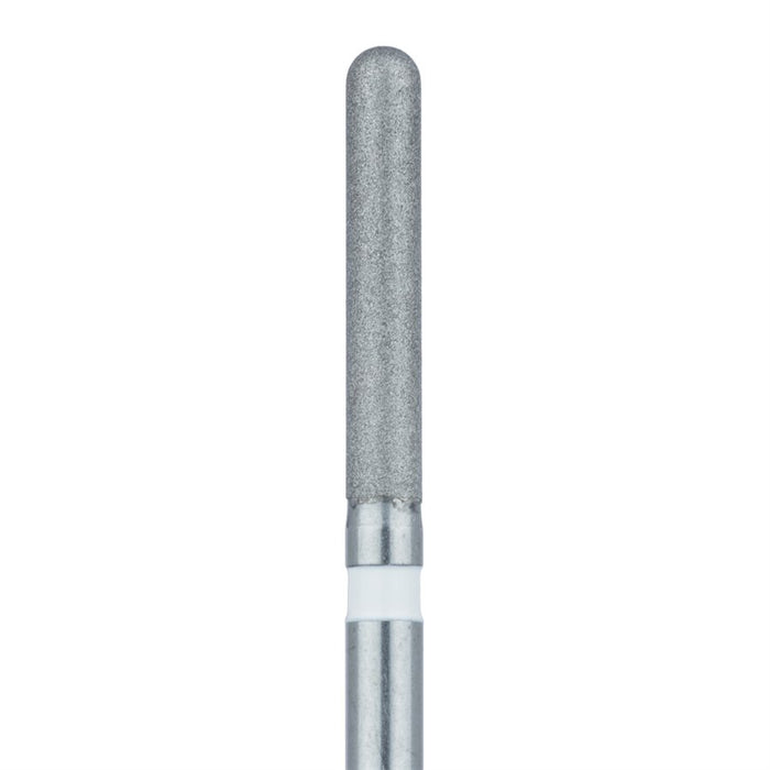 Zirconia Diamond Bur, 0 Degree Long Round End Cylinder, 1.7mm Ø, Ultra Fine, FG - 881Z1-017-FG - Avtec Dental