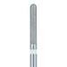 Zirconia Diamond Bur, 0 Degree Long Round End Cylinder, 1.7mm Ø, Ultra Fine, FG - 881Z1-017-FG - Avtec Dental