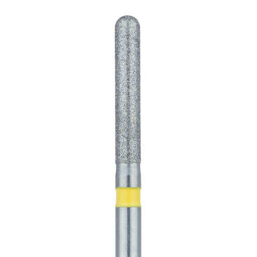 Zirconia Diamond Bur, 0 Degree Long Round End Cylinder, 1.7mm Ø, Extra Fine, FG - 881Z2-017-FG - Avtec Dental