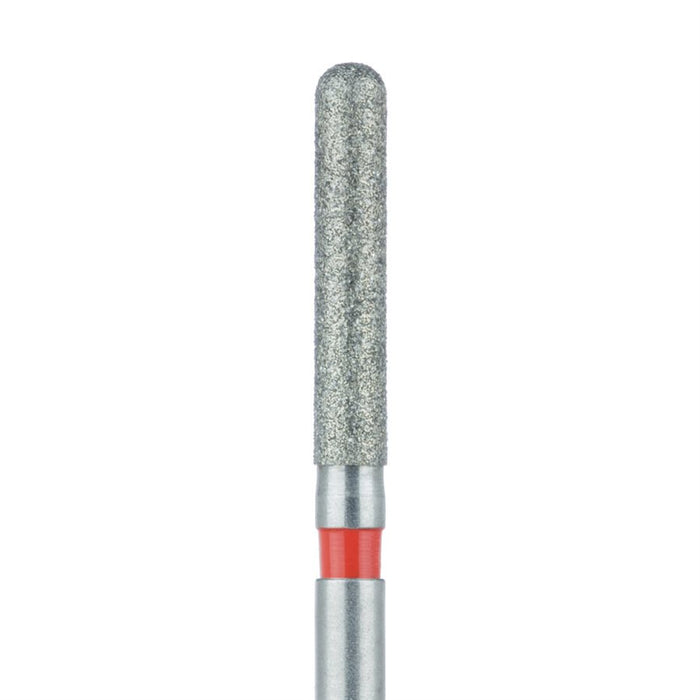 Zirconia Diamond Bur, 0 Degree Long Round End Cylinder, 1.7mm Ø, Fine, FG - 881Z3-017-FG - Avtec Dental