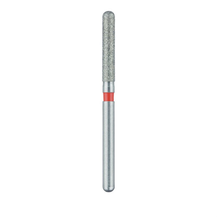 Zirconia Diamond Bur, 0 Degree Long Round End Cylinder, 1.7mm Ø, Fine, FG - 881Z3-017-FG - Avtec Dental