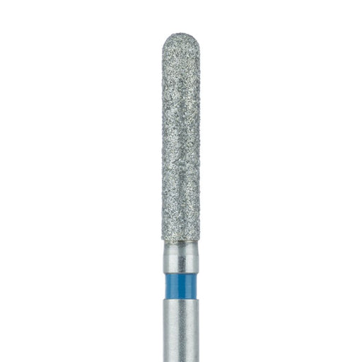 Zirconia Diamond Bur, 0 Degree Long Round End Cylinder, 1.7mm Ø, Medium, FG - 881Z4-017-FG - Avtec Dental