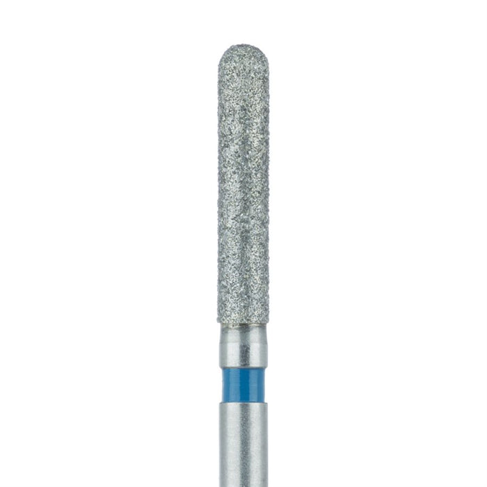 Zirconia Diamond Bur, 0 Degree Long Round End Cylinder, 1.7mm Ø, Medium, FG - 881Z4-017-FG - Avtec Dental