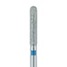 Zirconia Diamond Bur, 0 Degree Long Round End Cylinder, 1.7mm Ø, Medium, FG - 881Z4-017-FG - Avtec Dental