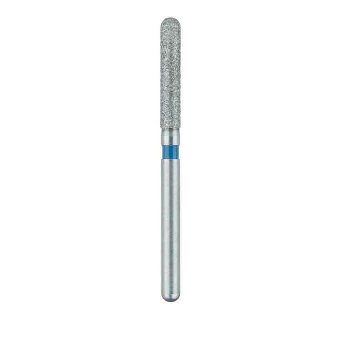 Zirconia Diamond Bur, 0 Degree Long Round End Cylinder, 1.7mm Ø, Medium, FG - 881Z4-017-FG - Avtec Dental