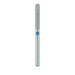 Zirconia Diamond Bur, 0 Degree Long Round End Cylinder, 1.7mm Ø, Medium, FG - 881Z4-017-FG - Avtec Dental