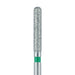 Zirconia Diamond Bur, 0 Degree Long Round End Cylinder, 1.7mm Ø, Coarse, FG - 881Z5-017-FG - Avtec Dental
