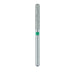 Zirconia Diamond Bur, 0 Degree Long Round End Cylinder, 1.7mm Ø, Coarse, FG - 881Z5-017-FG - Avtec Dental