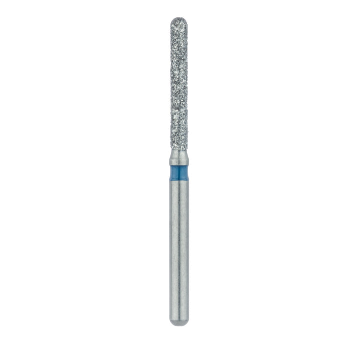Long Round End Cylinder Diamond Bur, 1.2mm Ø, Medium, FG - 882-012-FG - Avtec Dental