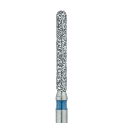Long Round End Cylinder Diamond Bur, 1.2mm Ø, Medium, FG - 882-012-FG - Avtec Dental