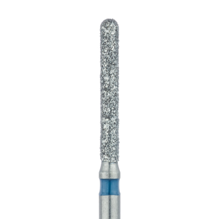 Long Round End Cylinder Diamond Bur, 1.2mm Ø, Medium, FG - 882-012-FG - Avtec Dental