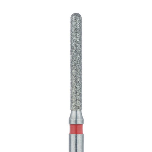 Long Round End Cylinder Diamond Bur, 1.2mm Ø, Fine, FG - 882F-012-FG - Avtec Dental