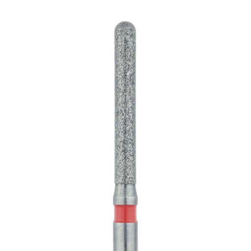 Long Round End Cylinder Diamond Bur, 1.4mm Ø, Fine, FG - 882F-014-FG - Avtec Dental