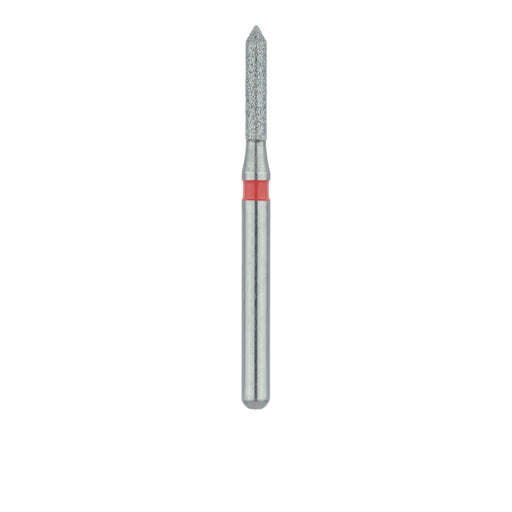 Pointed Tip Cylinder Diamond Bur, 1.2mm Ø, Fine, FG - 884F-012-FG - Avtec Dental