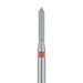 Pointed Tip Cylinder Diamond Bur, 1.2mm Ø, Fine, FG - 884F-012-FG - Avtec Dental