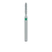 Pointed Tip Cylinder Diamond Bur, 1.2mm Ø, Coarse, FG - 884G-012-FG - Avtec Dental