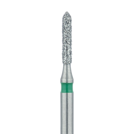 Pointed Tip Cylinder Diamond Bur, 1.2mm Ø, Coarse, FG - 884G-012-FG - Avtec Dental